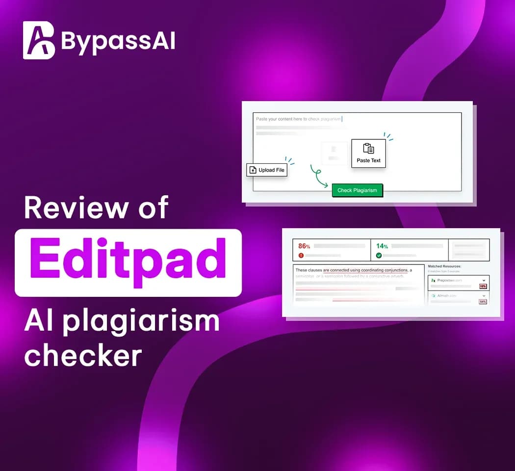 Review of Editpad AI Plagiarism Checker