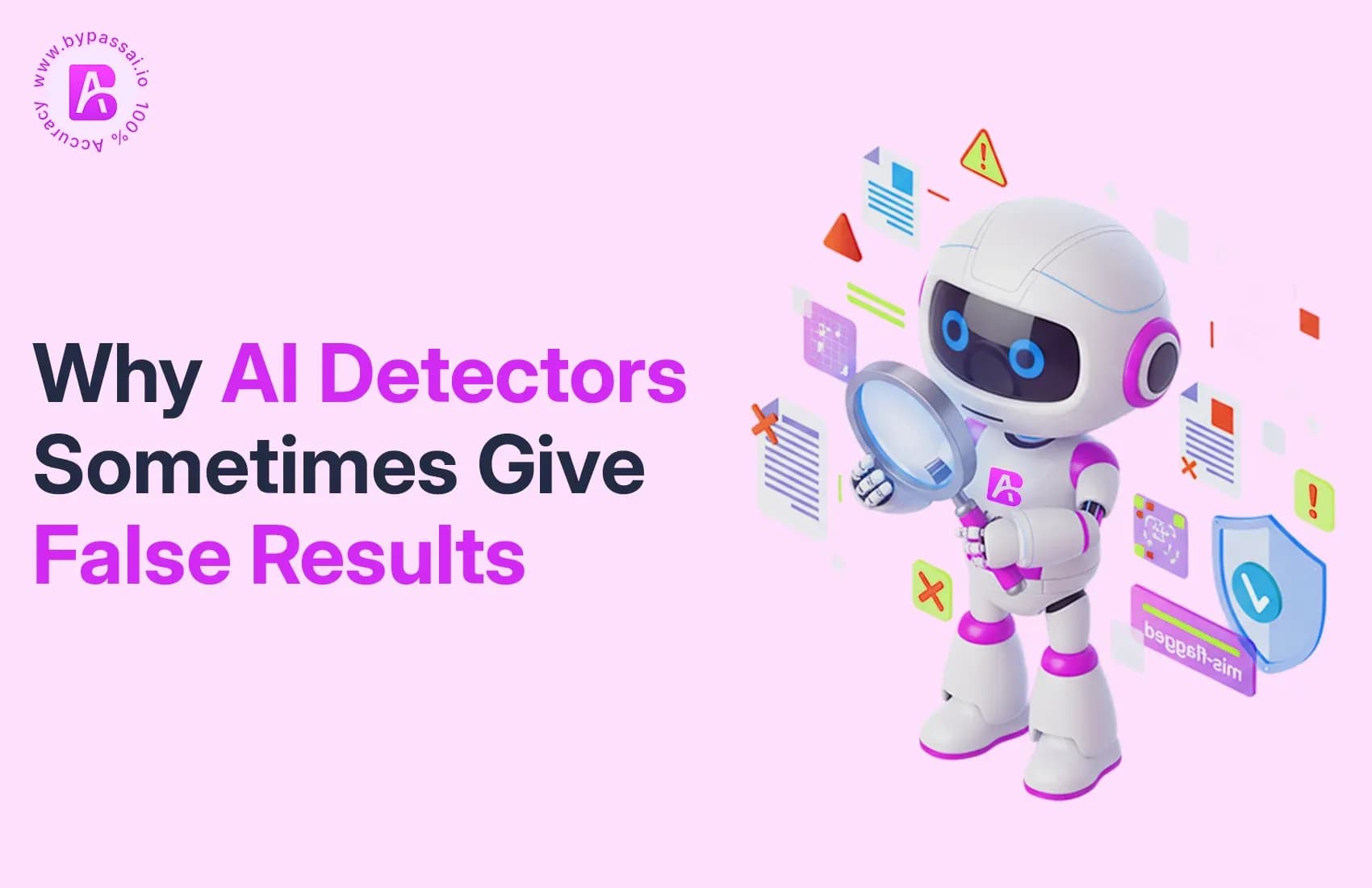 Why AI Detectors Sometimes Give False Results
